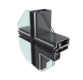 JYMQ110/120/130/140/150/160/180/200 Series Invisible Curtain Wall