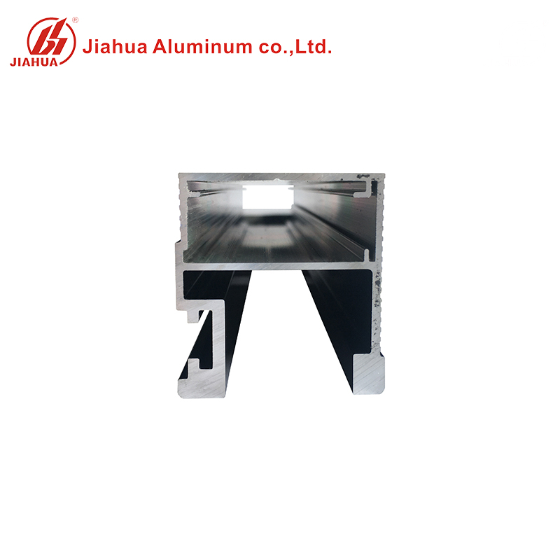 Jia Hua Extruders Anodized Black Color Aluminium Profiles Extrusions